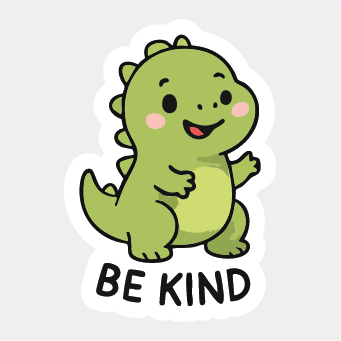 Be Kind Sticker