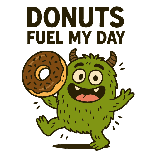 Donuts Fuel My Day